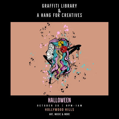Graffiti Library & A Hang For Creative's Halloween Party